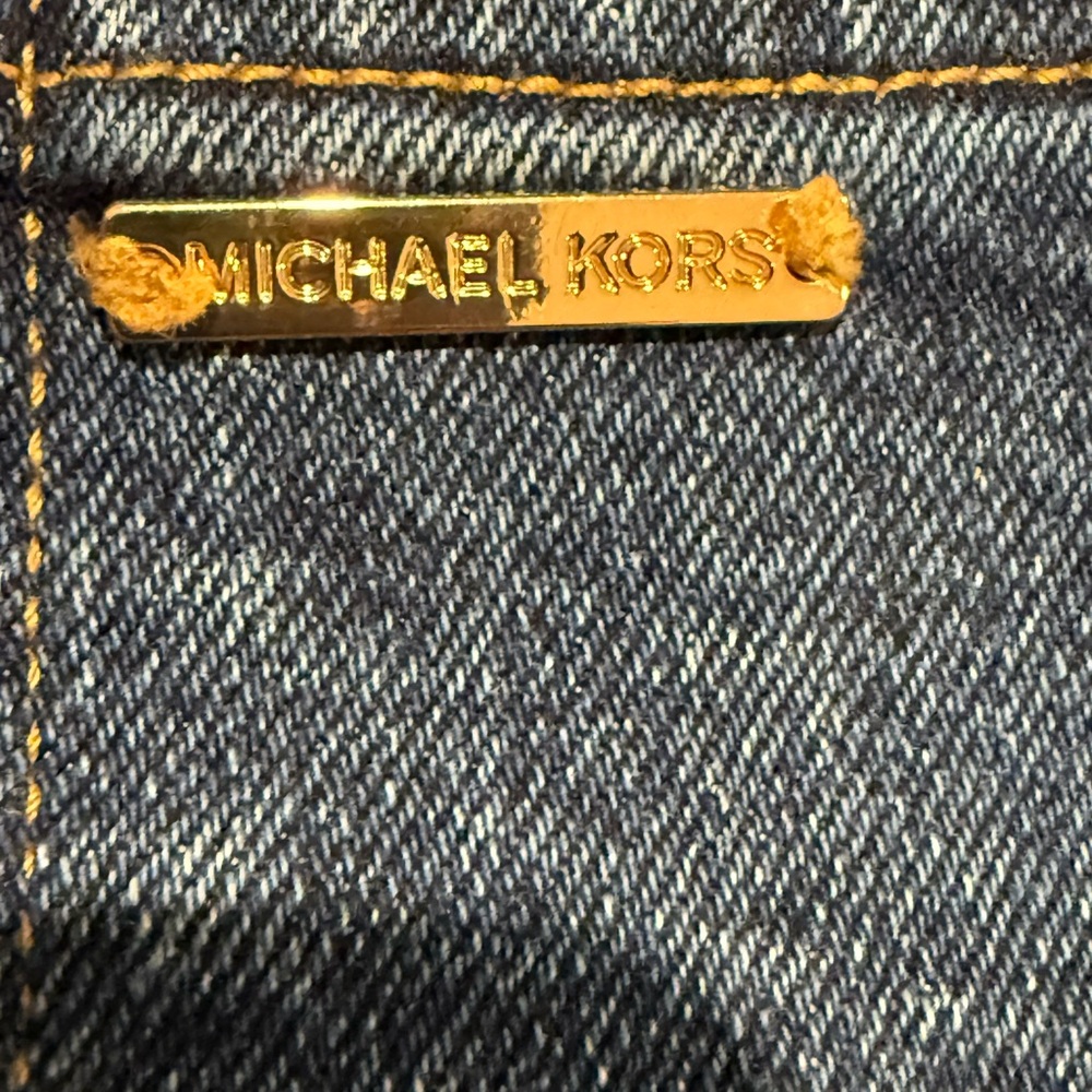 Michael Kors Indigo Flare Jeans, Like New. - Picture 7 of 9
